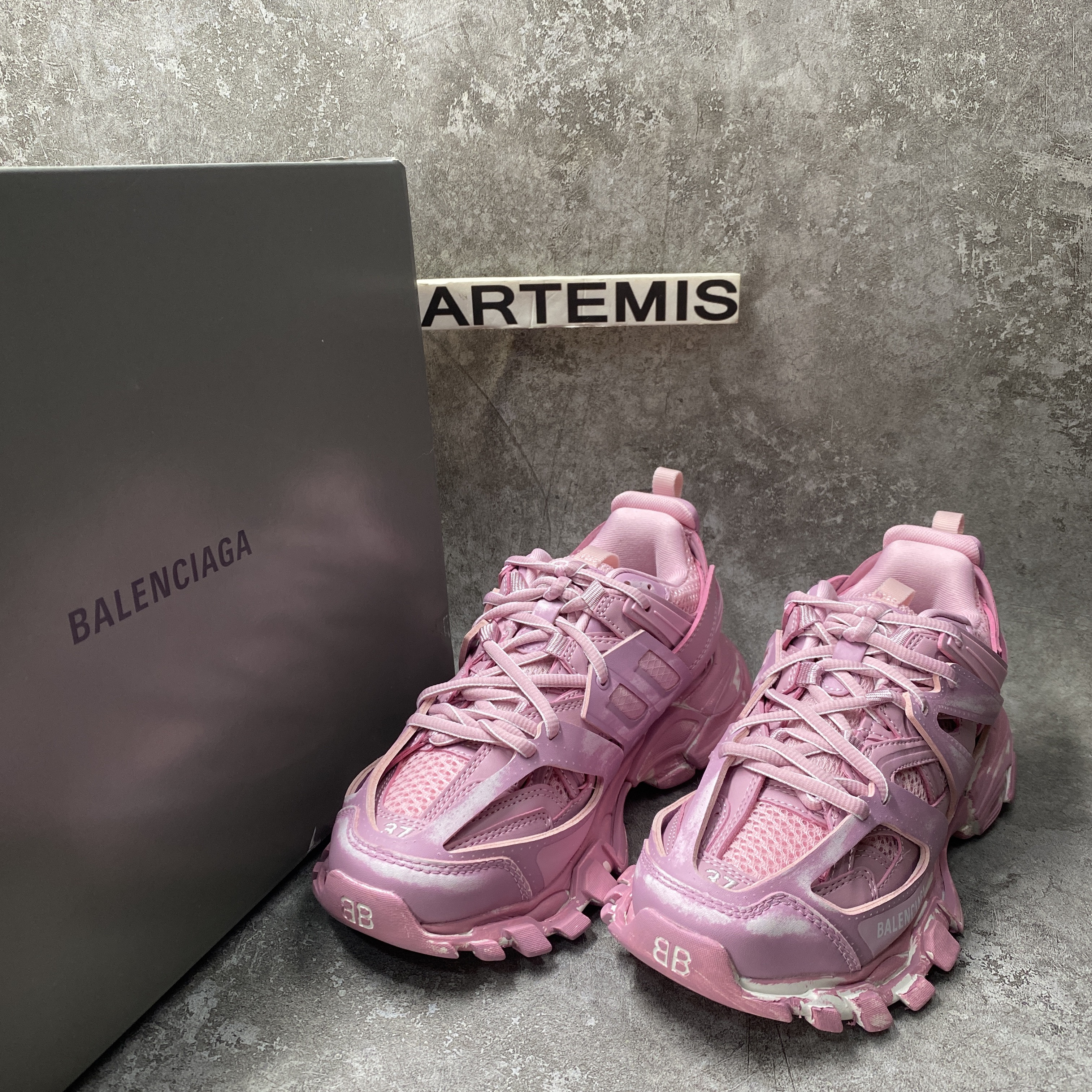 Balenciga Track Faded Pink (W)
