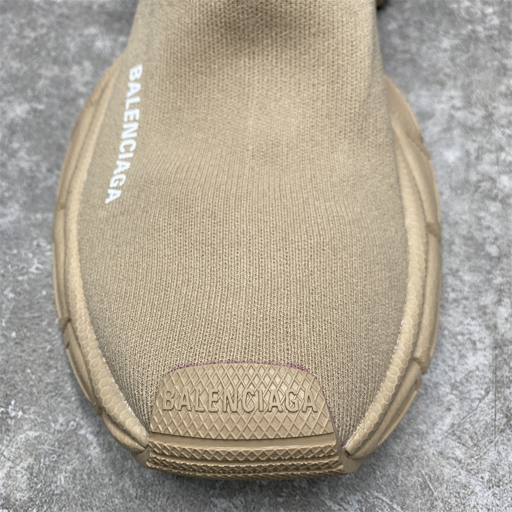 Balenciga 3XL Beige Sock Sneaker