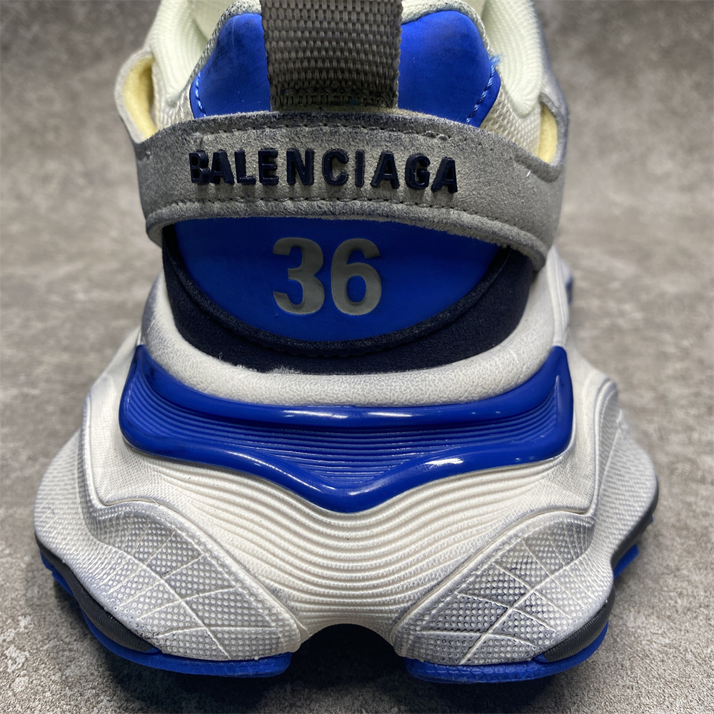 Balenciga Cargo White Grey Blue