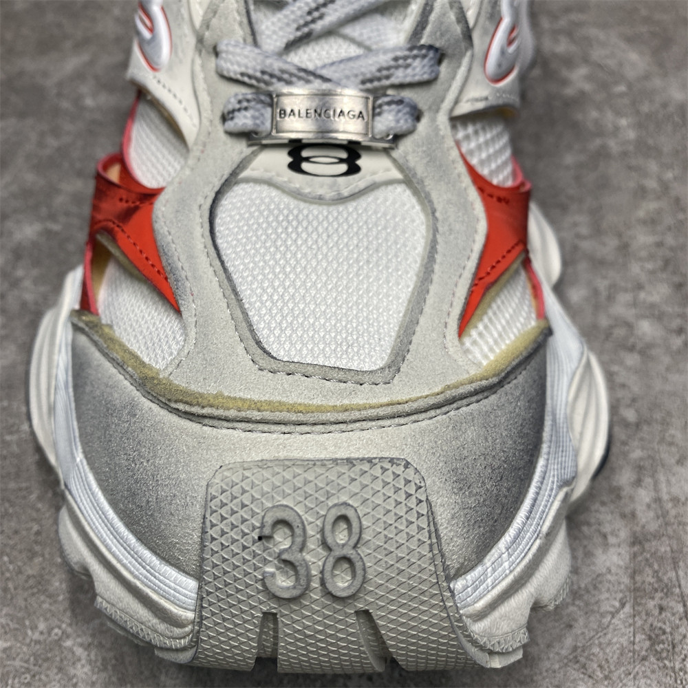 Balenciga Cargo White Grey Red