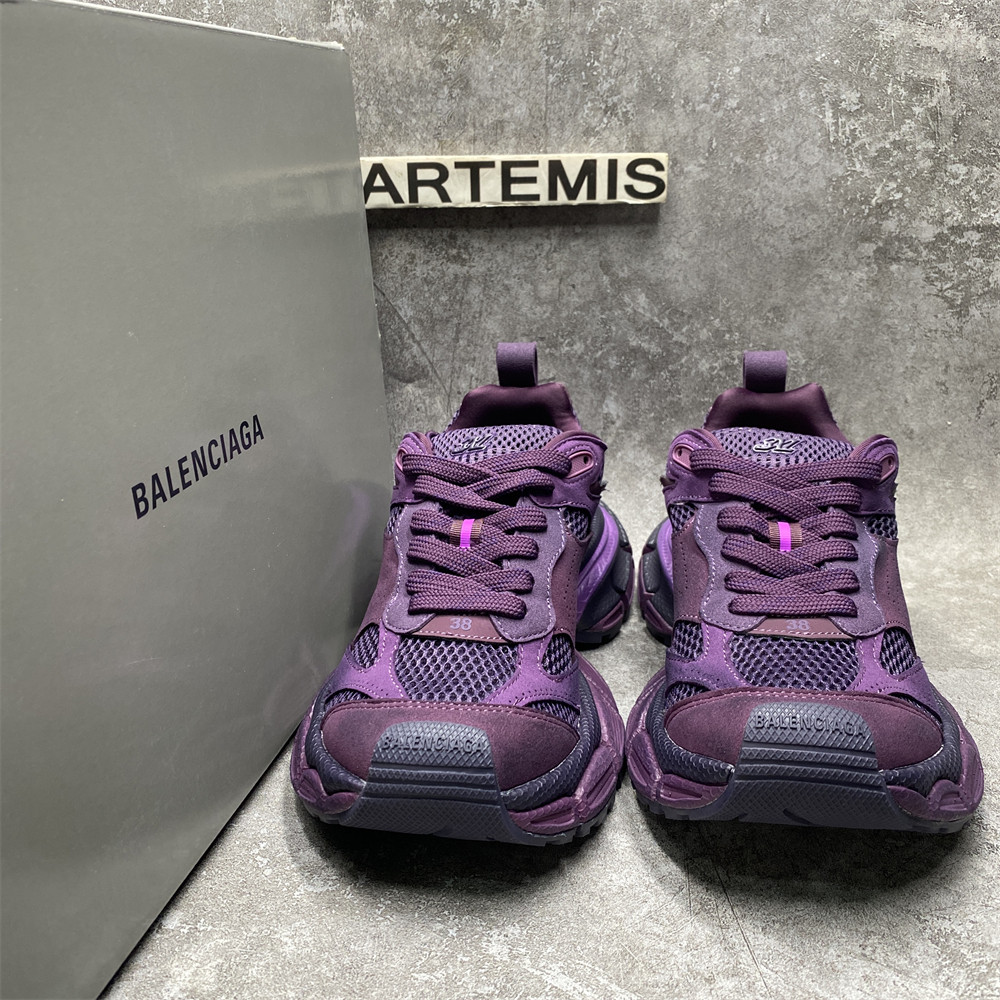 Balenciga 3XL Suede Purple