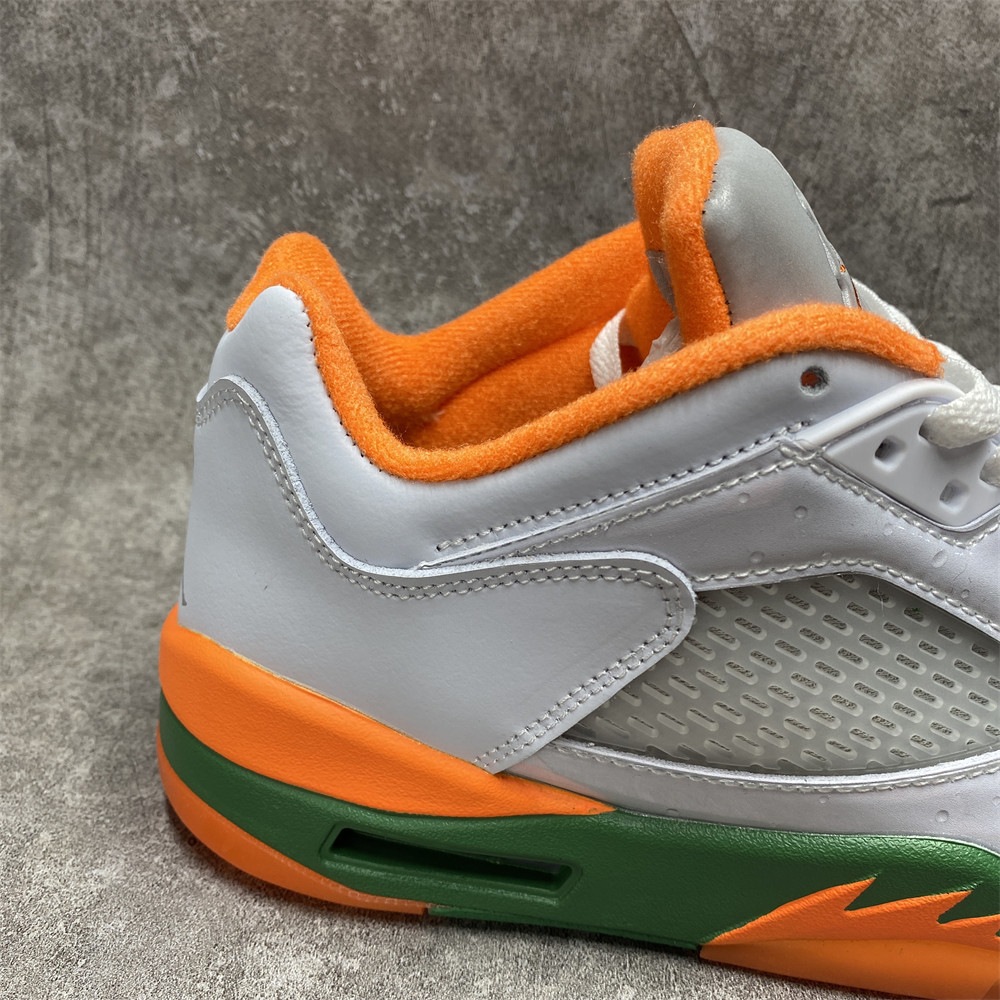 UA Jordan 5 Retro Low Miami Hurricanes