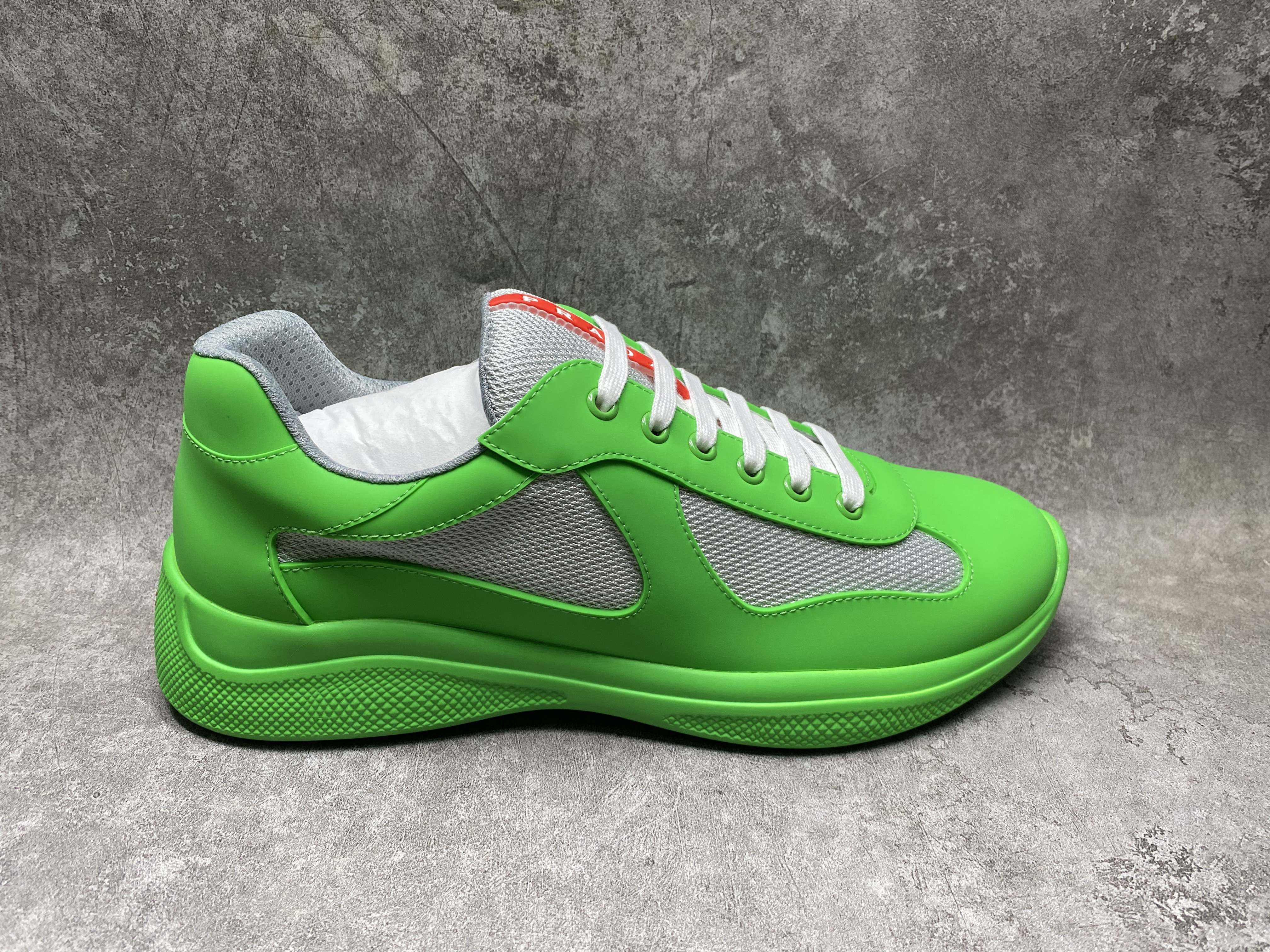 ua Pra*a america's cup soft rubber and bike fabric sneakers