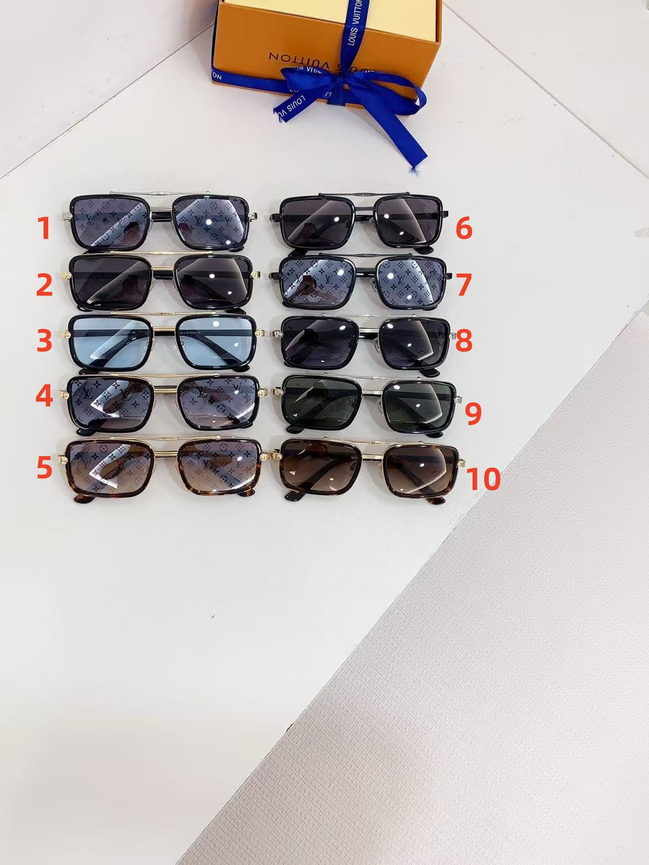 LV Signature Duo Square Sunglasses Z2212U