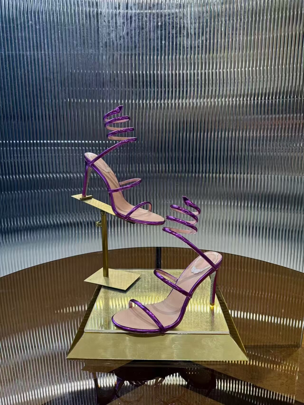 UA RENÉ CAOVILLA Cleo Pumps Sandals 95mm