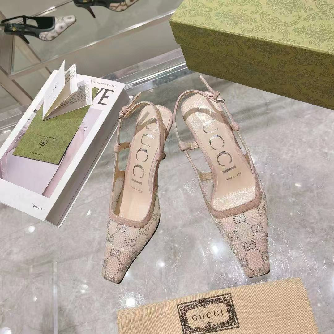 ua G*u*i gg slingback