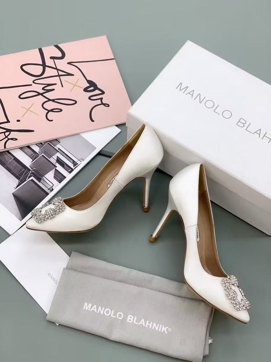 ua man010 B1ahn*k hangisi jewel buckle pumps