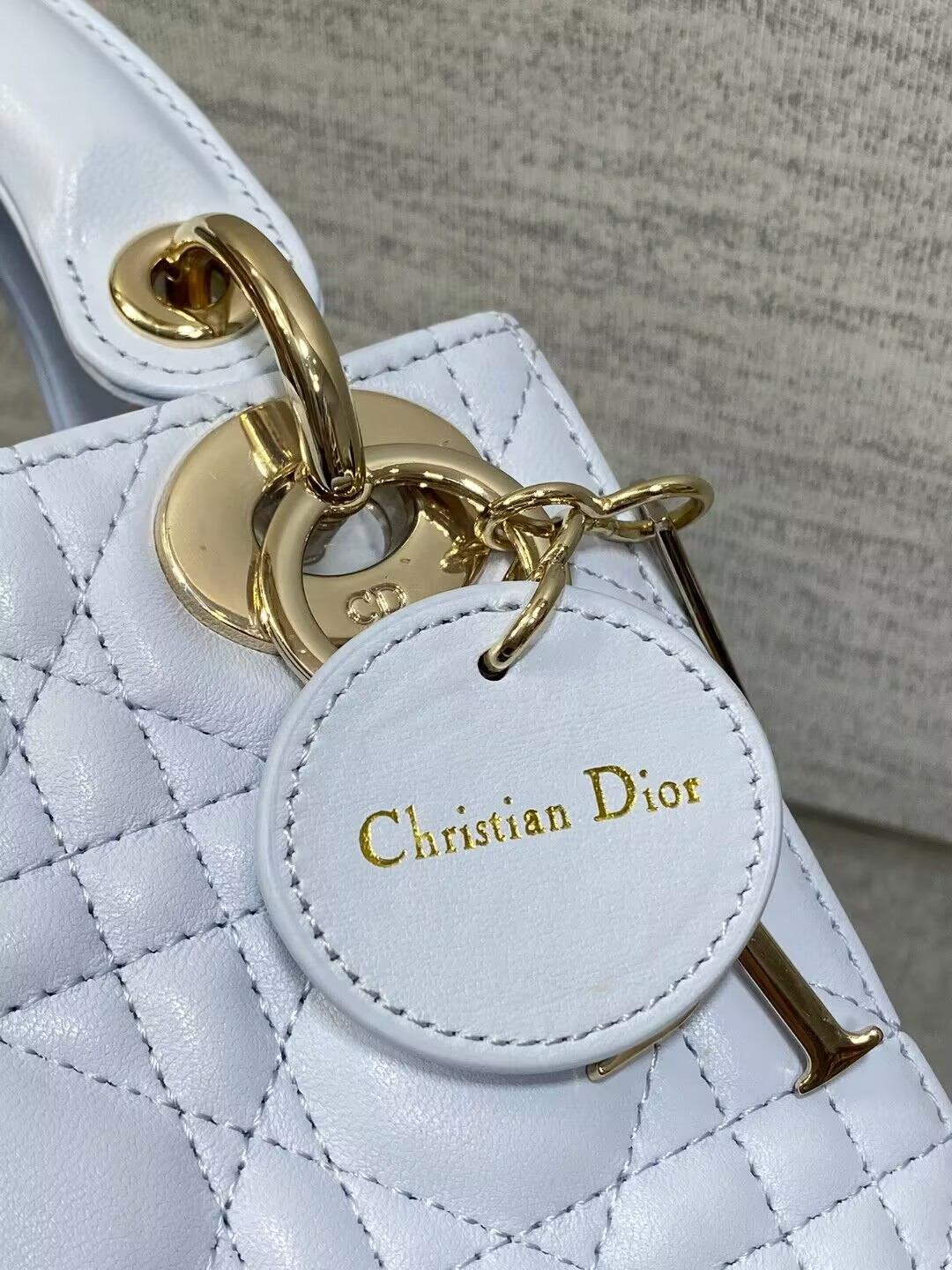 mini lady D*or bag 17 x 15 x 7 cm