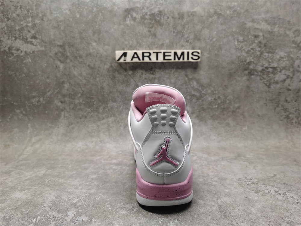 UA Air Jordan 4 Retro White Pink