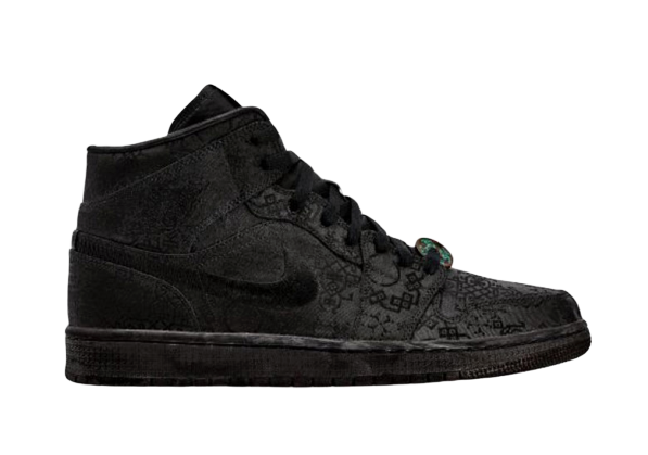 Air Jordan 1 Mid  Edison Chen Black Clot