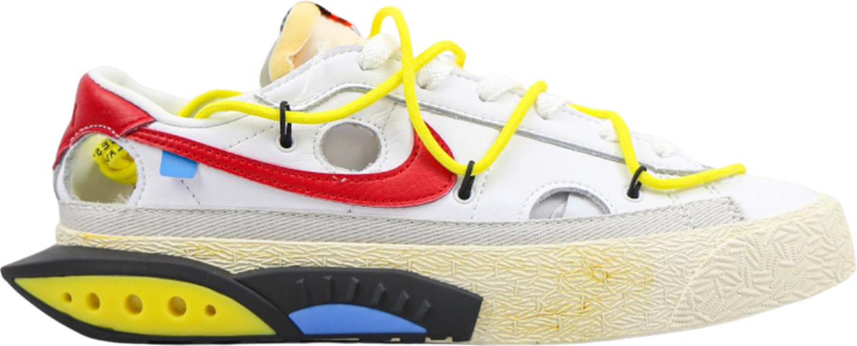 Off-White x Nike Blazer Low 'White University Red'