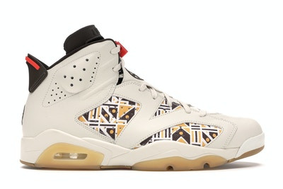 Air Jordan 6 Retro Quai54 Sail Brown