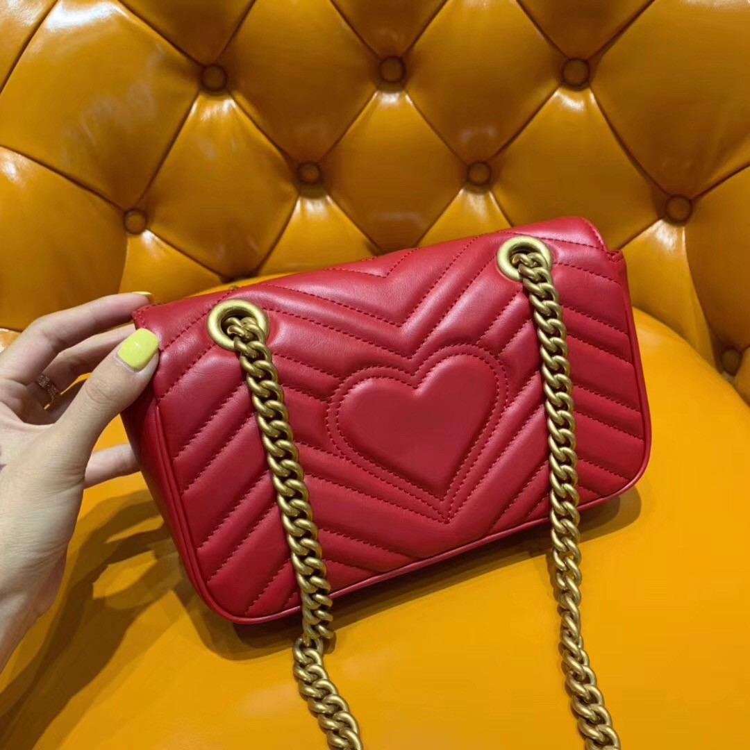 GG Marmont Shoulder Bag 22cm