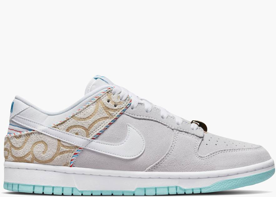 Nike Dunk Low SE Barber Shop Grey