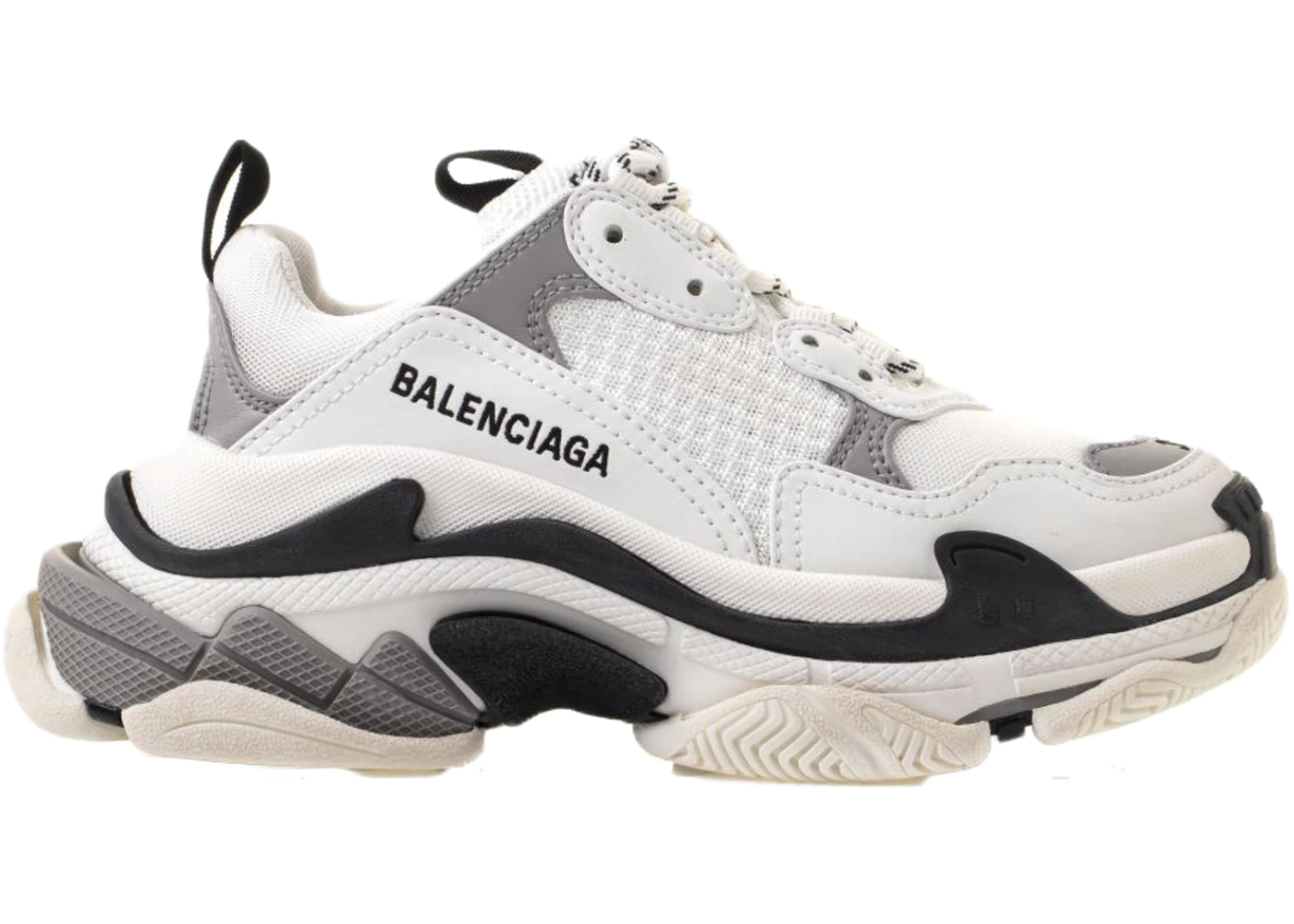 Balenciga Triple S Black White