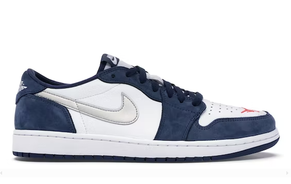 Jordan 1 Low SB Midnight Navy