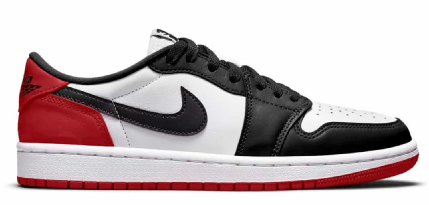 Air Jordan 1 Low OG Black Toe 2023