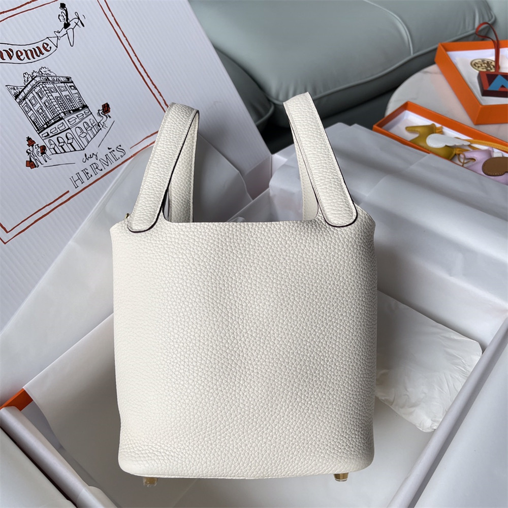 H**me5 picotin 18cm milky white without original box