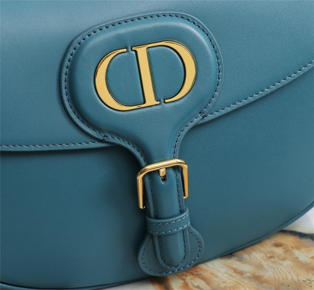 large D*or bobby bag navy box calfskin