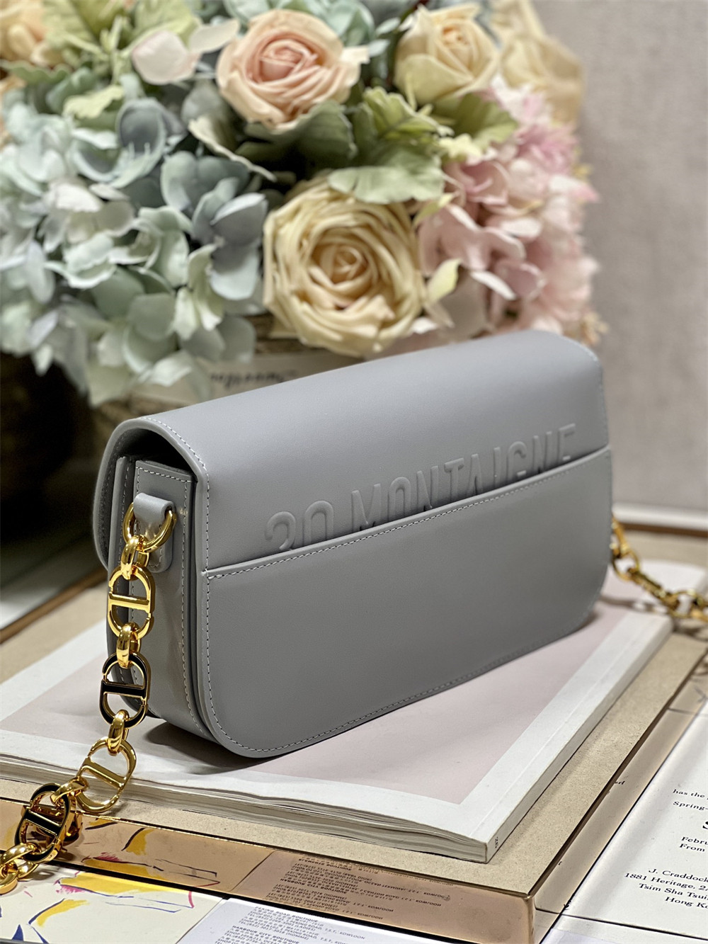 D*or 30 montaigne avenue grey 22.5 x 12.5 x 6.5 cm