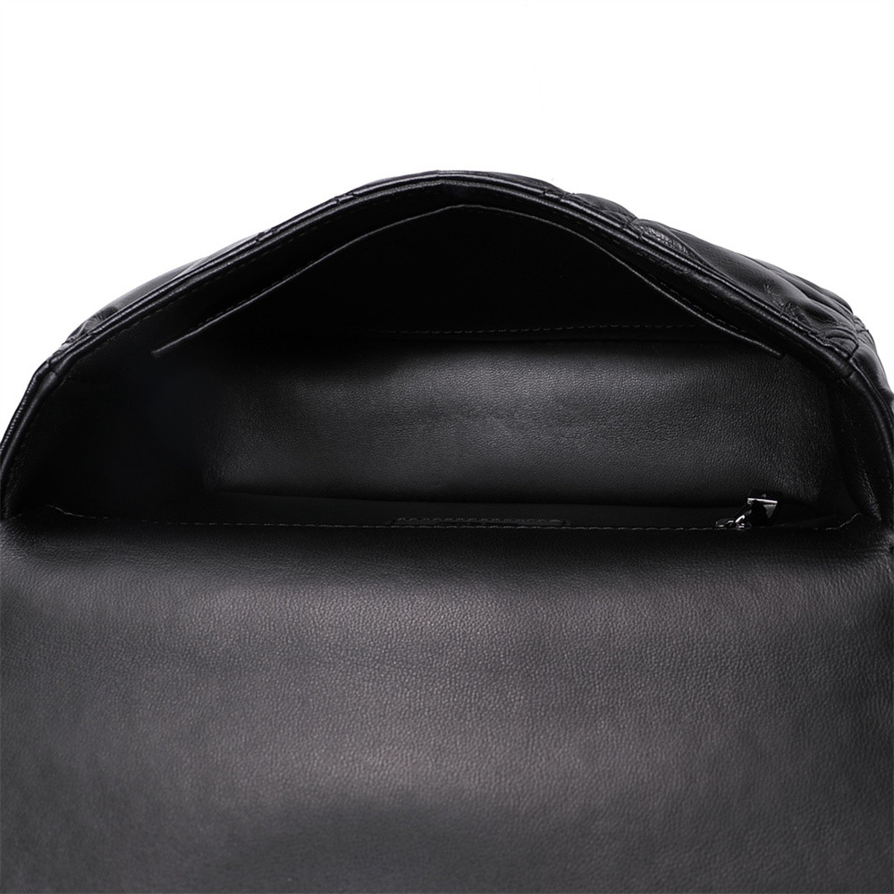 small d*or caro bag black S*pple cannage calfskin with silver hardware 20 x 12 x 7 cm