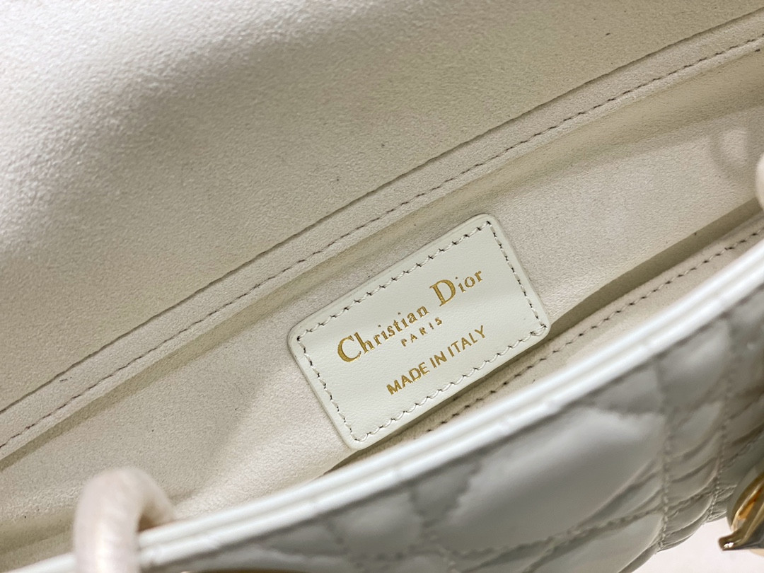 D*or small lady d-joy bag latte