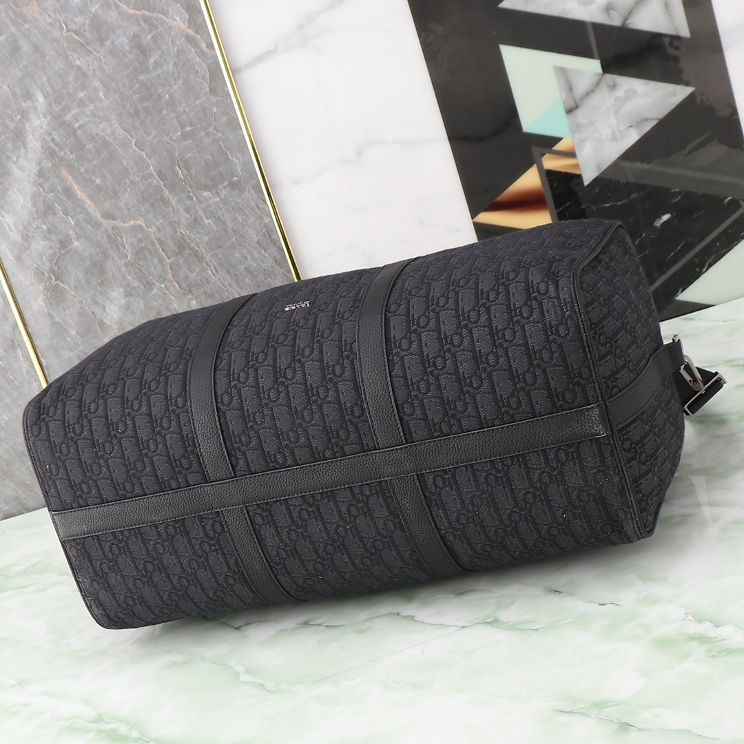 D*or lingot bag black 50 x 25 x 21.5 cm