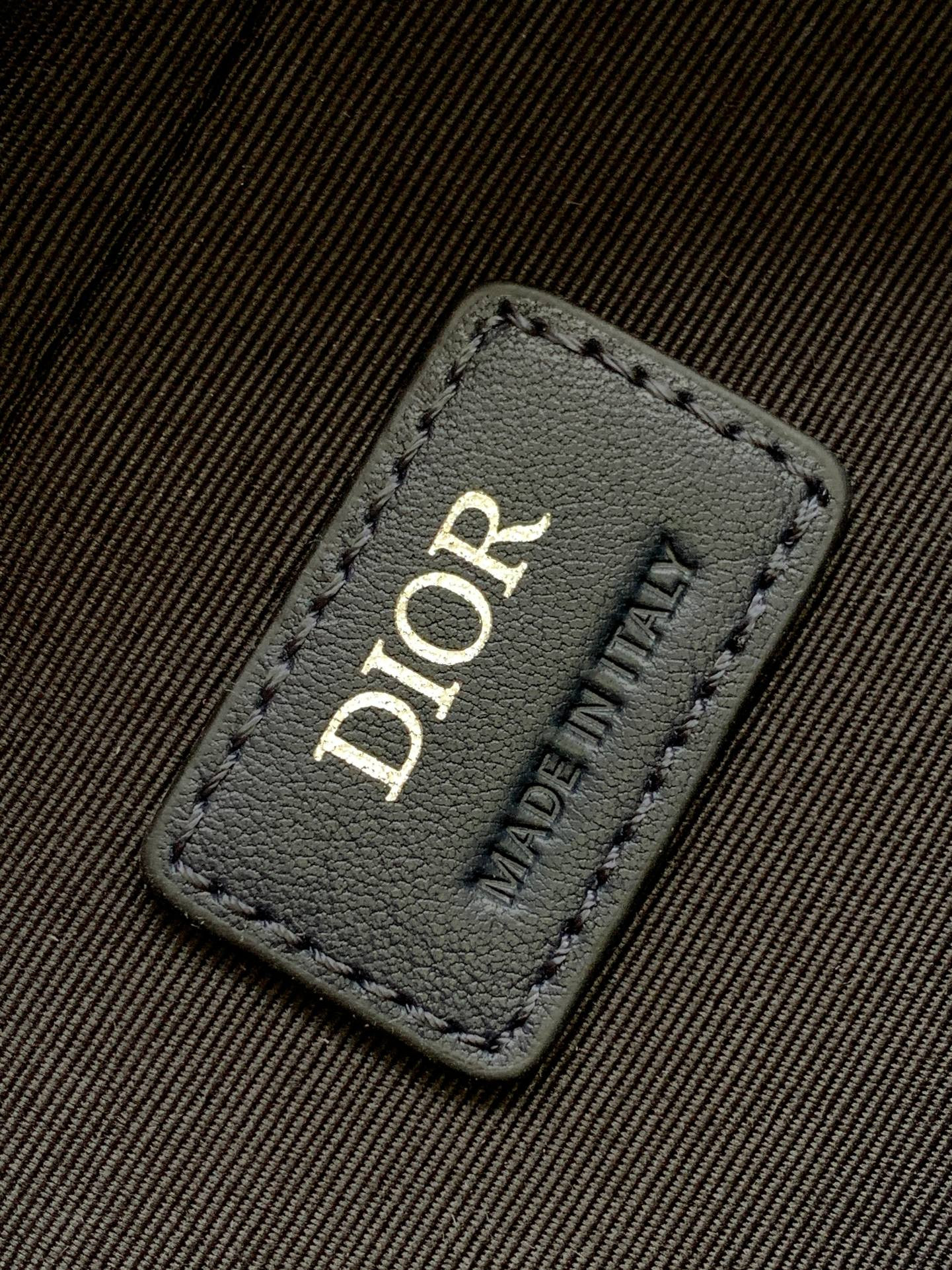 D*or safari bag with strap blue white 8.5 x 6 x 2.5 inches