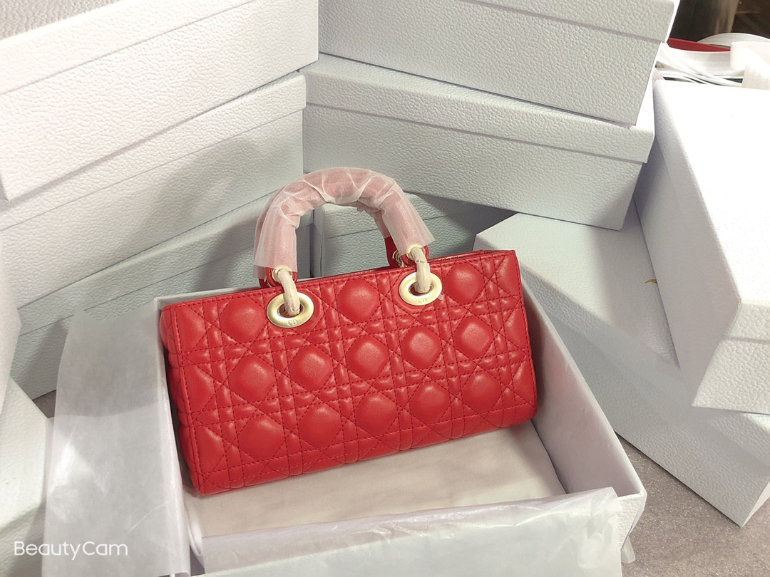 D*or lady d-joy bag medium red 26 x 13.5 x 5 cm
