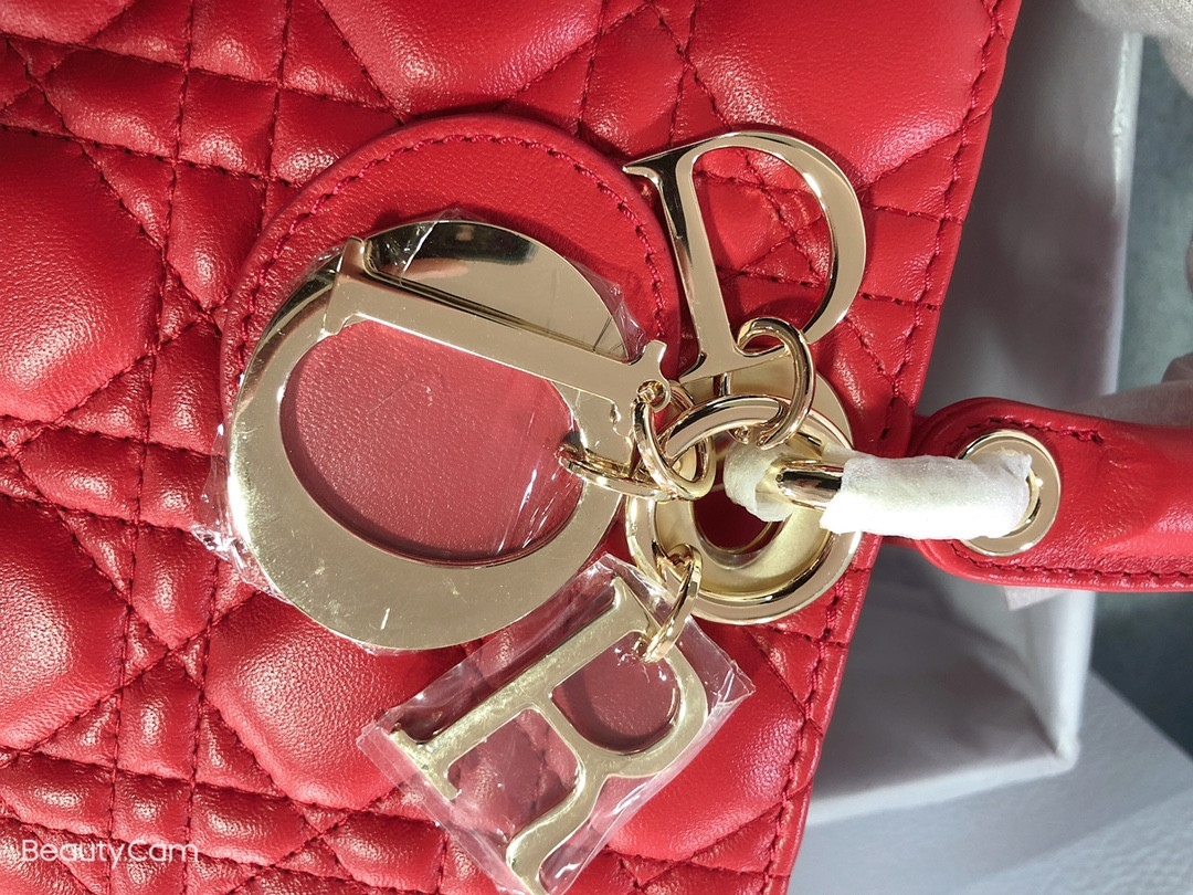 D*or lady d-joy bag medium red 26 x 13.5 x 5 cm