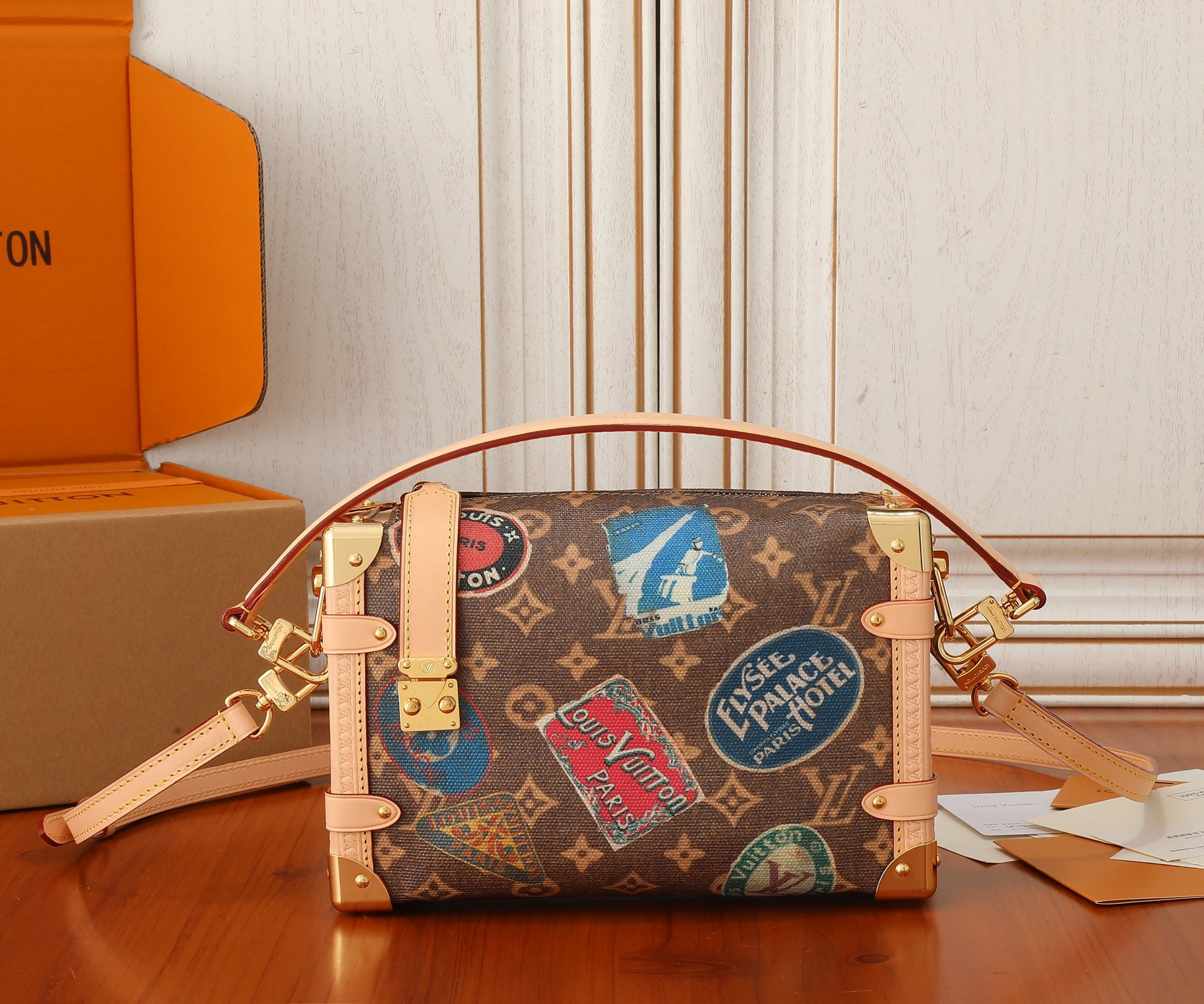 LV  Side Trunk MM M47085 8.3 x 5.5 x 2.4 inches