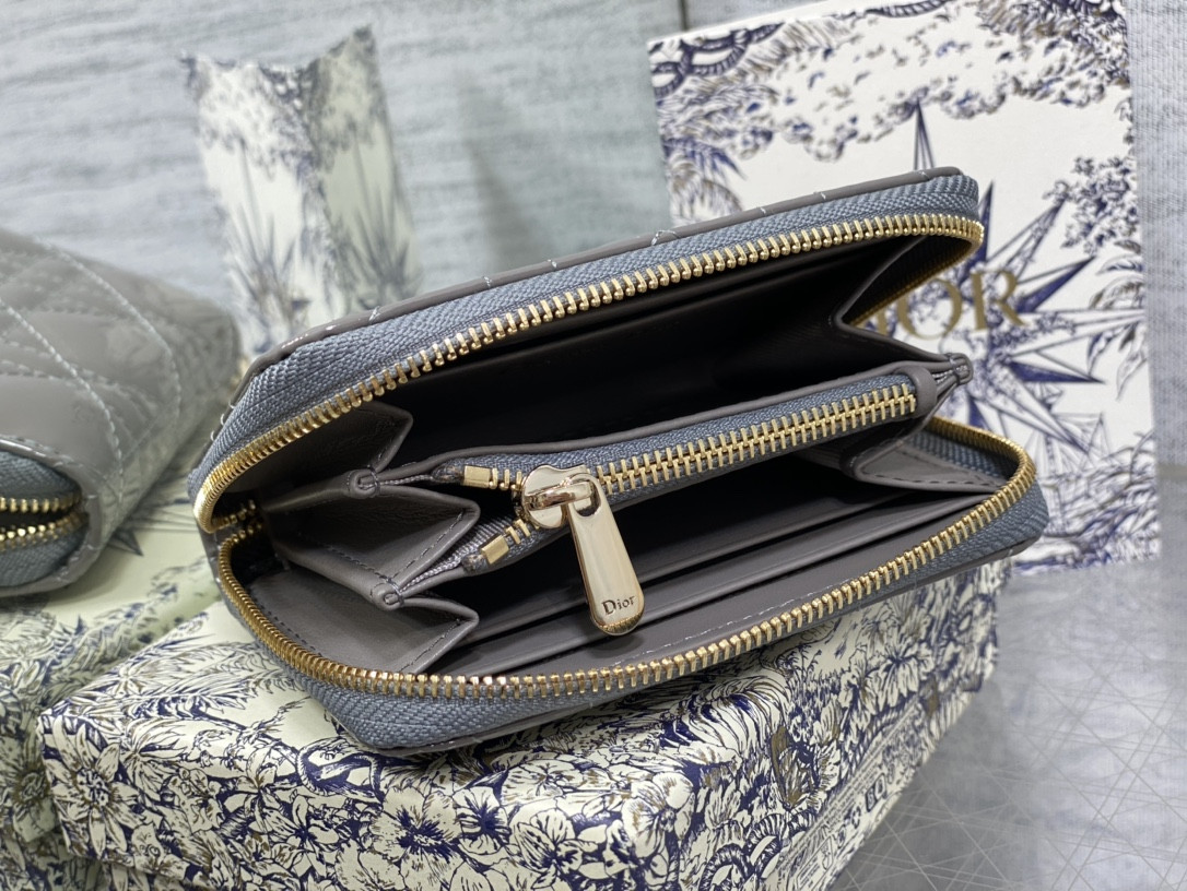 lady D*or voyageur small coin purse card holder