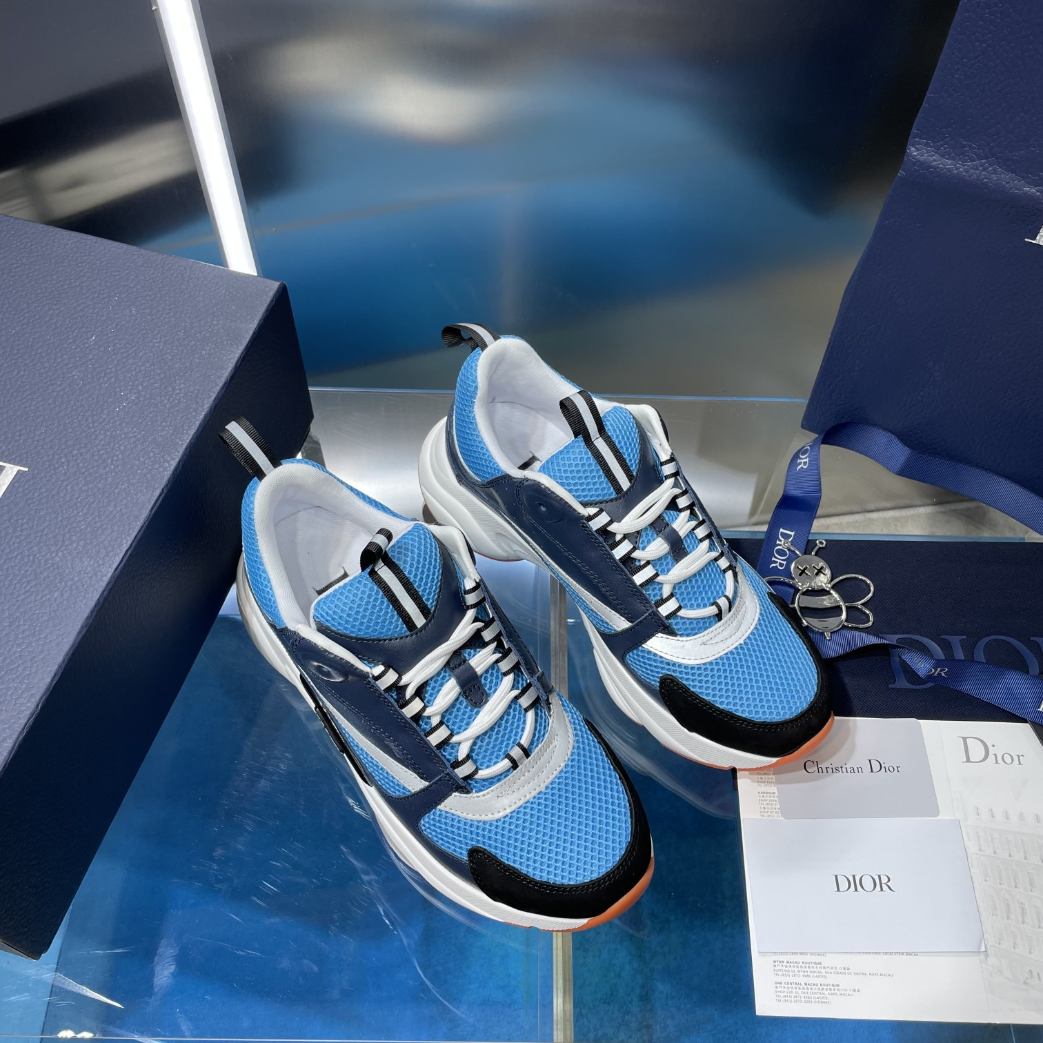 ua D*or b22 blue sneaker