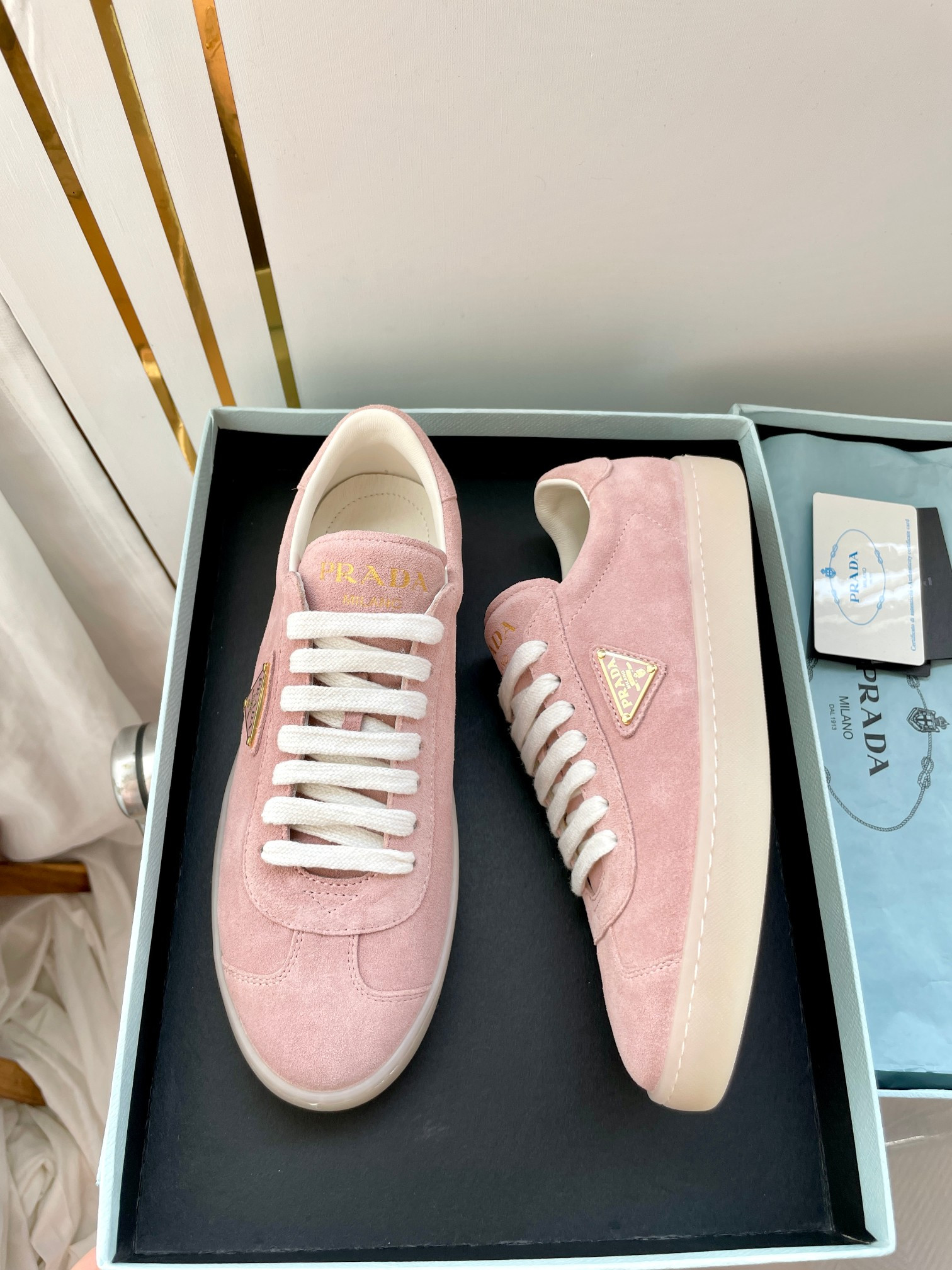 ua Pra*a downtown nappa leather sneakers