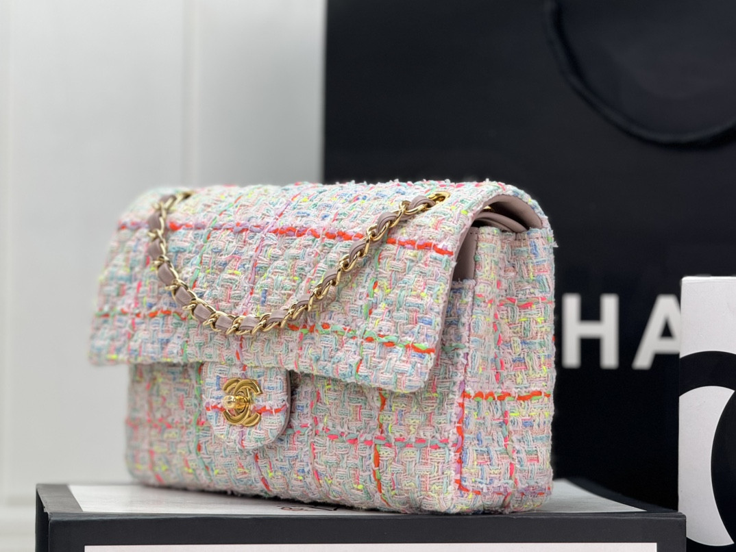 Ch*el classic 11.12 handbag  4.7 × 7.8 × 2.3 in