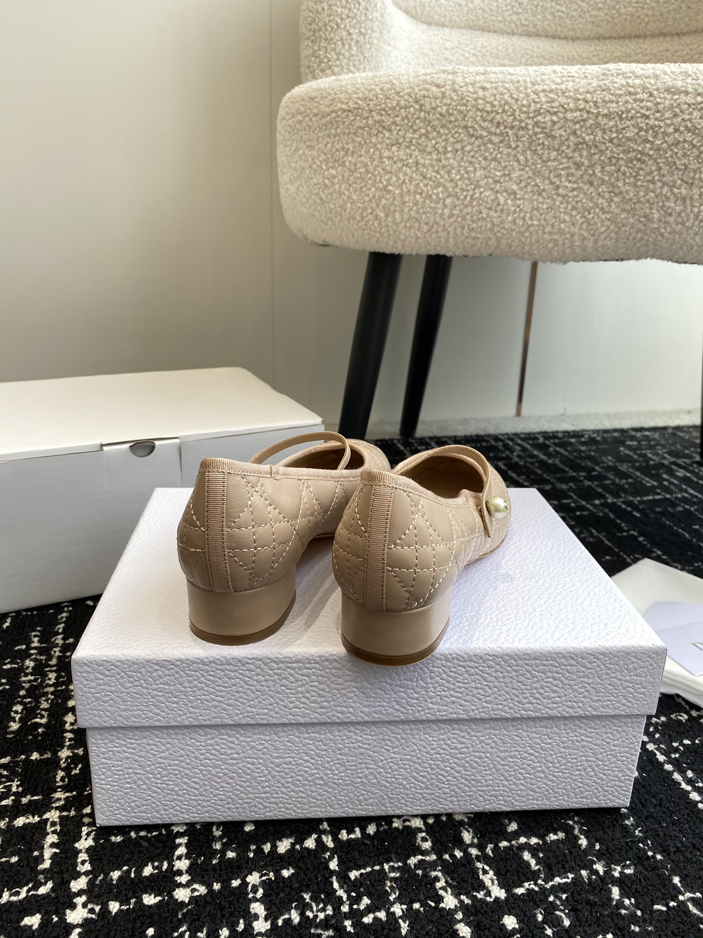 ua D*or ballet pump nude