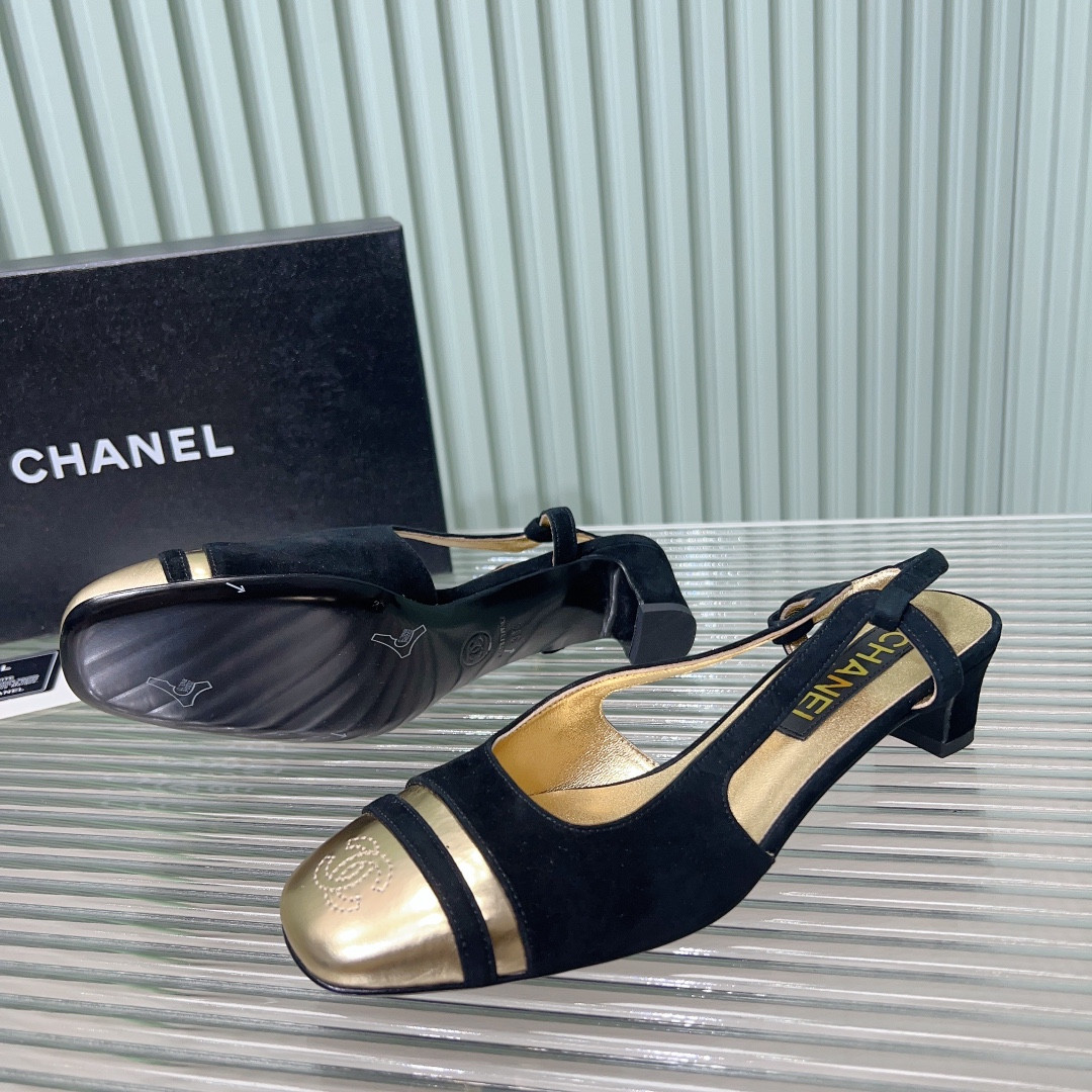 ua Ch*el slingbacks