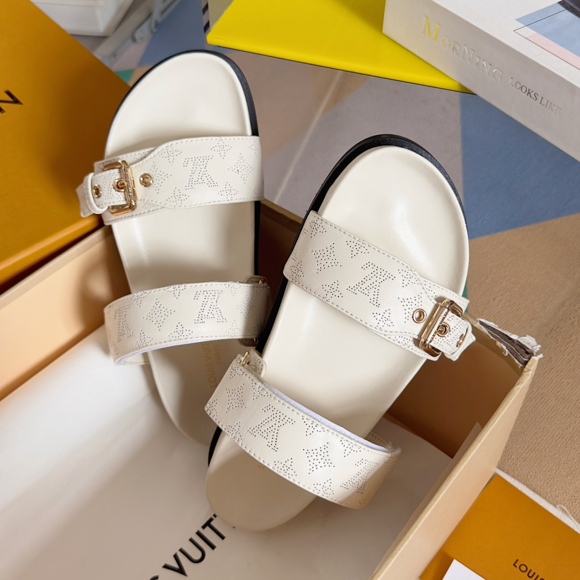 LV Bom Dia Flat Comfort Mule
