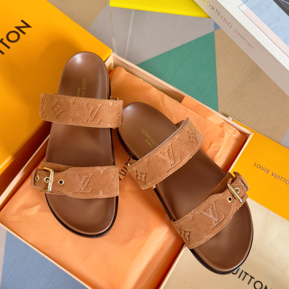 LV Bom Dia Flat Comfort Mule