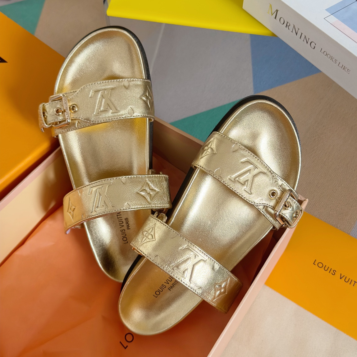LV Bom Dia Flat Comfort Mule