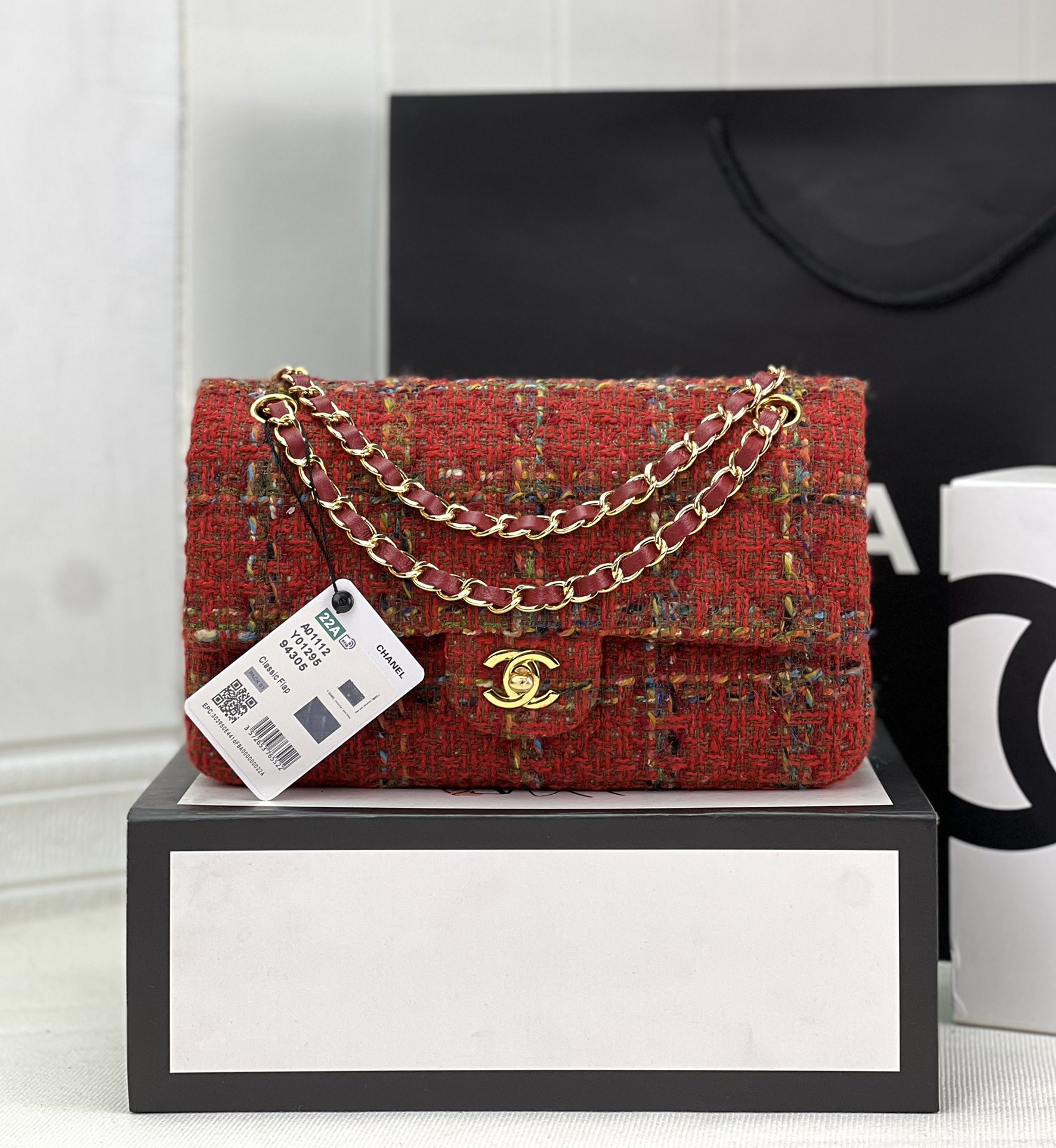 Ch*el classic flap bag 25cm