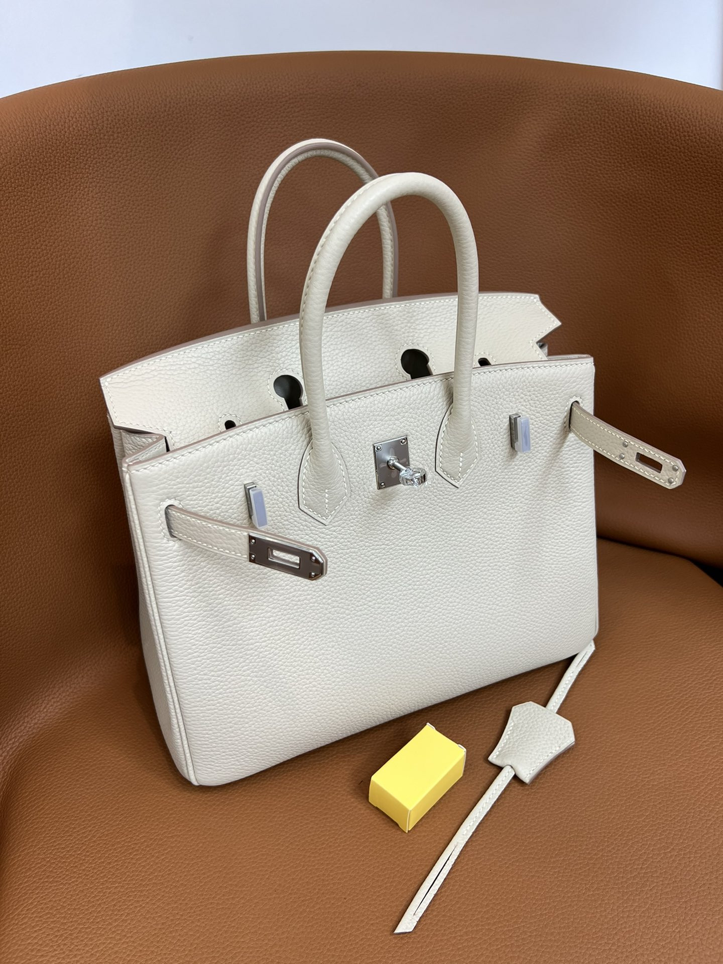 H**mes BIRKIN Silver 25 30 35