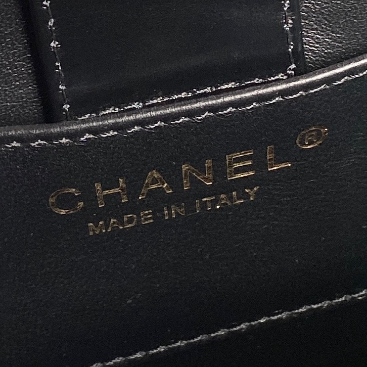 Ch*el 24k handbag 13×27×7cm