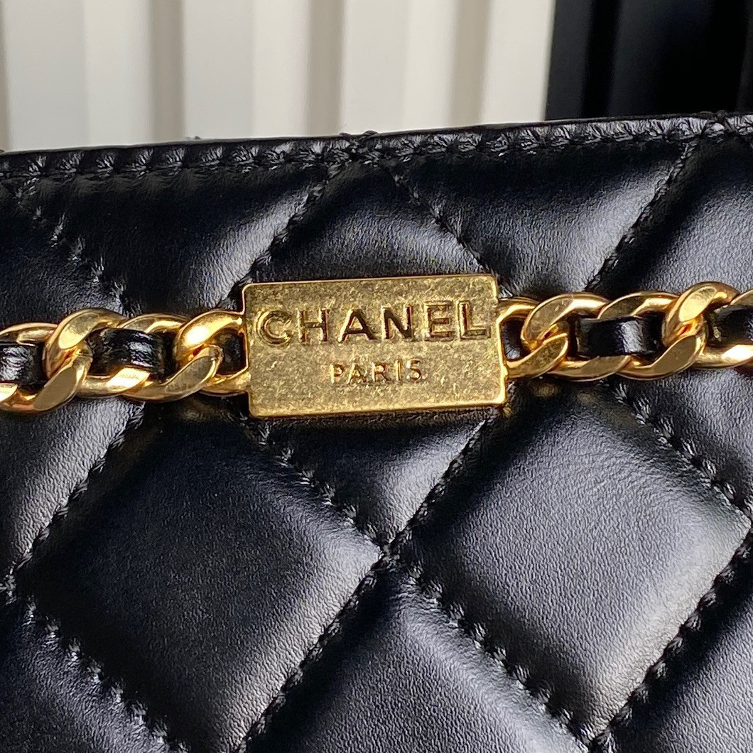 Ch*el 24k handbag 16×21×7cm