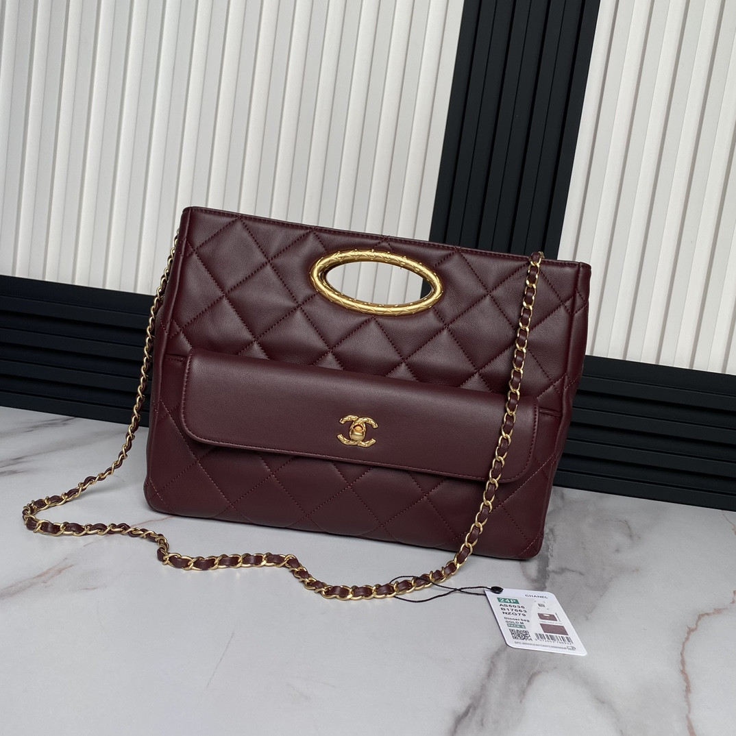 Ch*el 24b evening bag 24×34×8cm