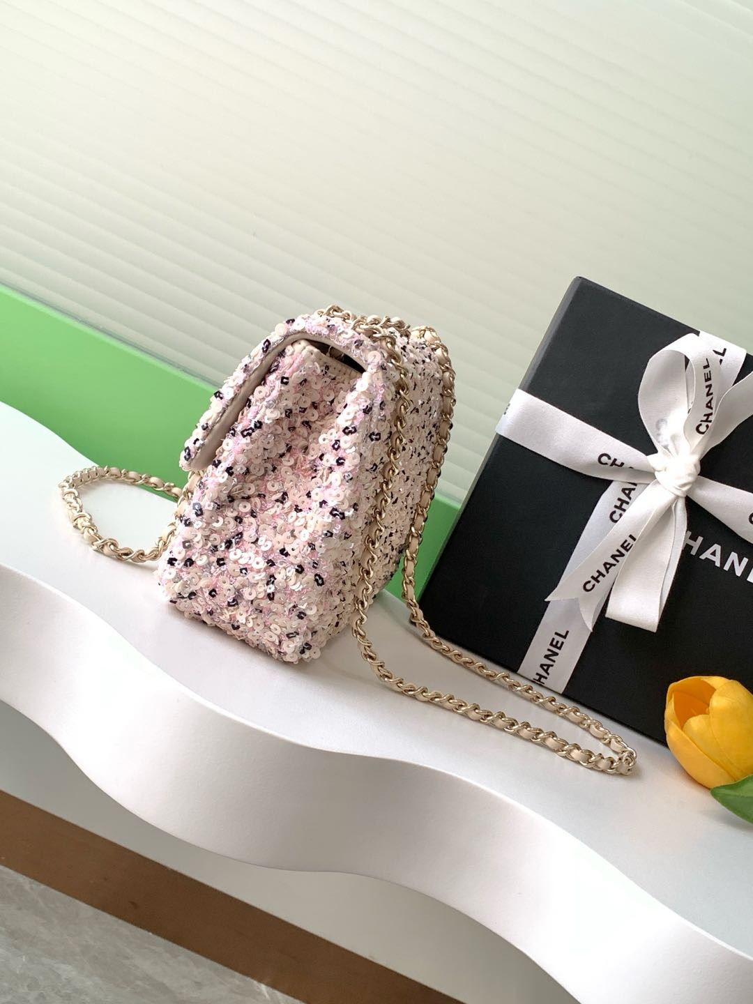 Ch*el flap bag 20cm