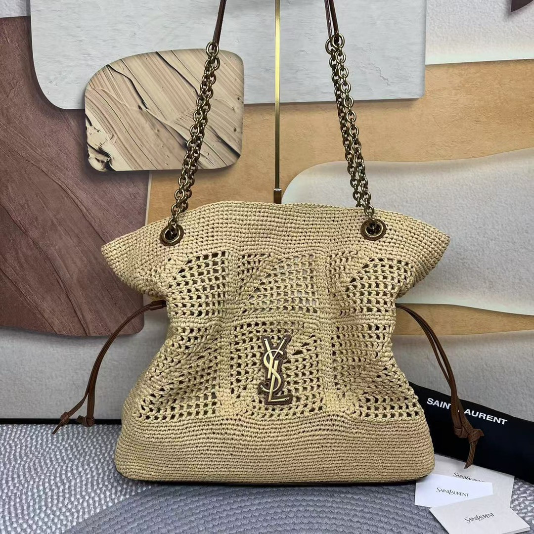 Y*L jamie shopping  in raffia 35x35x10cm