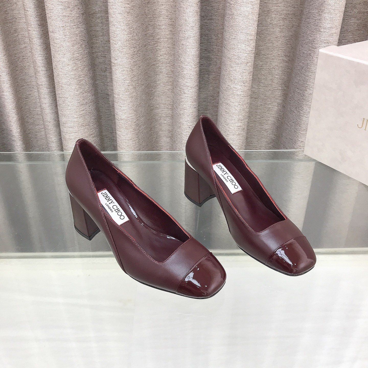 ua Ji*y Ch* jenson pumps 8.5cm