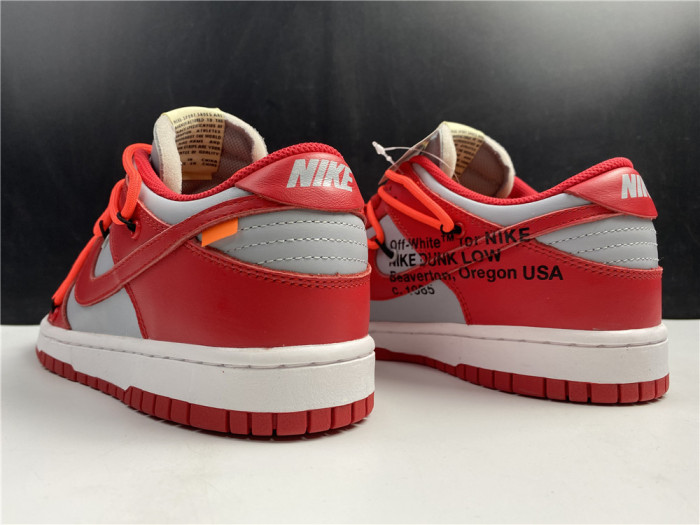 OFF-WHITE x Dunk Low ‘University Red’ CT0856-600