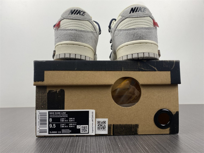Nike Dunk Low Off-White Lot 20 DJ0950-115